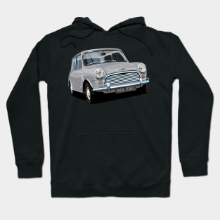 classic mini cooper in grey Hoodie